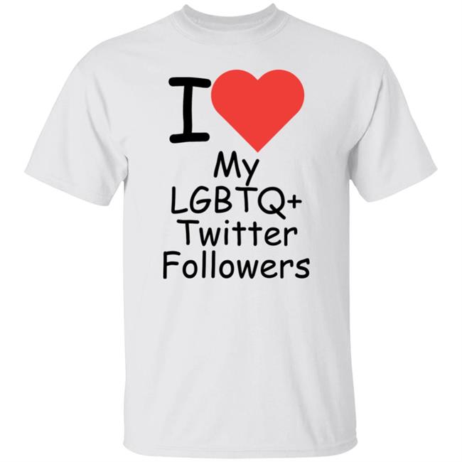 Will Menaker I Love My Lgbtq+ Twitter Followers Shirt Will Menaker I Love My Lgbtq+ Twitter Followers Shirt