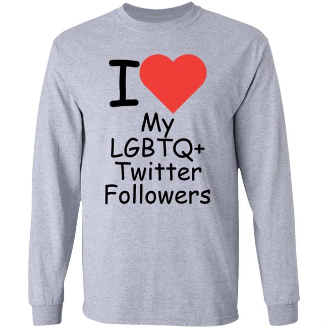 Will Menaker I Love My Lgbtq+ Twitter Followers Shirt Will Menaker I Love My Lgbtq+ Twitter Followers Shirt