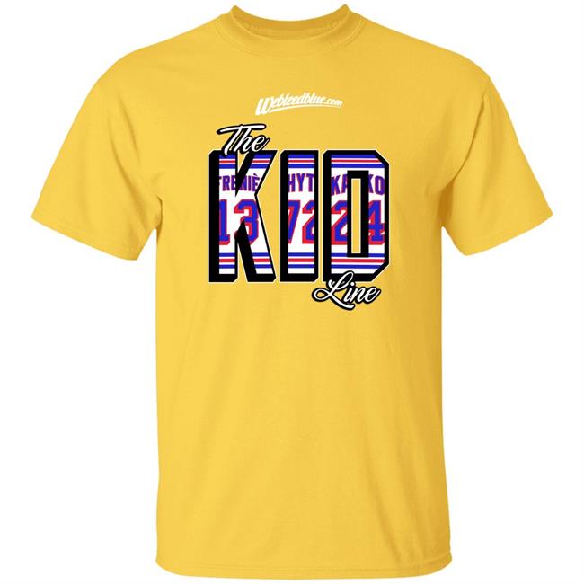 The Kids Line Shirt Webleedblue