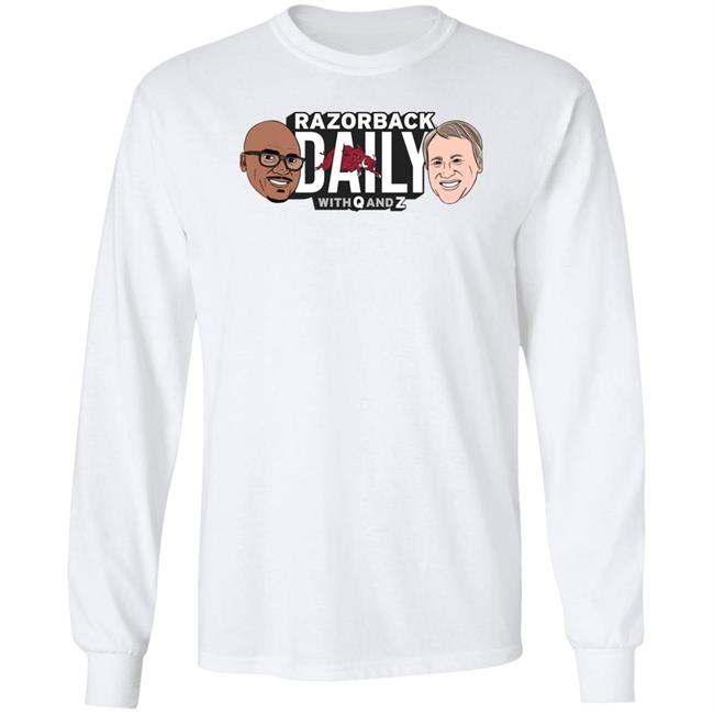 Razorback Daily With Q And Z Shirt Matt Zimmerman The Razorback Daily Podcast Shirt