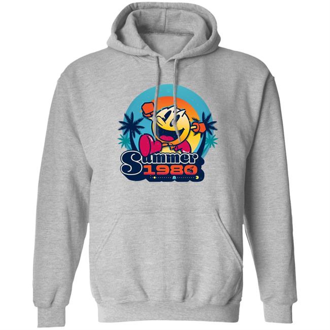 Pac-Man Summer 1980 Shirt Pac-Man Official Merch Pac-Man Museum Summer 1980 Shirt Pac-Man Summer 1980 Shirt Pac-Man Official Merch Pac-Man Museum Summer 1980 Shirt