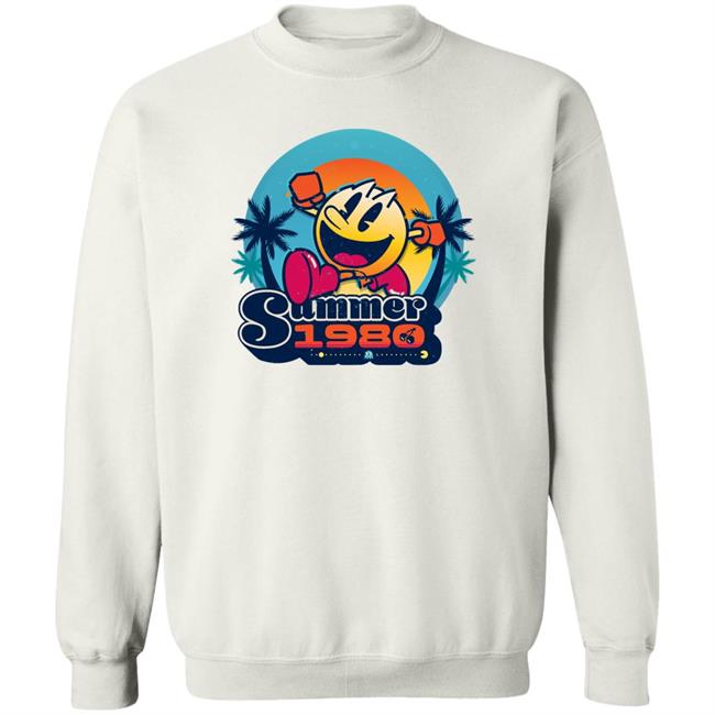 Pac-Man Summer 1980 Shirt Pac-Man Official Merch Pac-Man Museum Summer 1980 Shirt Pac-Man Summer 1980 Shirt Pac-Man Official Merch Pac-Man Museum Summer 1980 Shirt