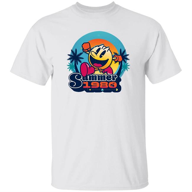 Pac-Man Summer 1980 Shirt Pac-Man Official Merch Pac-Man Museum Summer 1980 Shirt Pac-Man Summer 1980 Shirt Pac-Man Official Merch Pac-Man Museum Summer 1980 Shirt