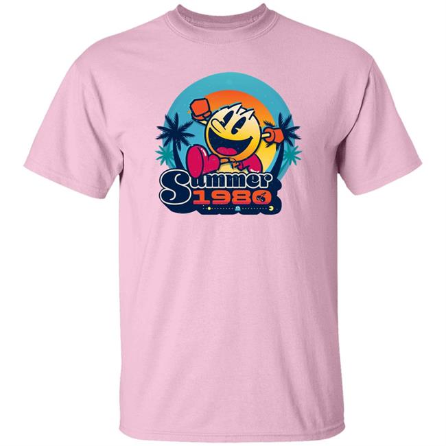Pac-Man Summer 1980 Shirt Pac-Man Official Merch Pac-Man Museum Summer 1980 Shirt Pac-Man Summer 1980 Shirt Pac-Man Official Merch Pac-Man Museum Summer 1980 Shirt
