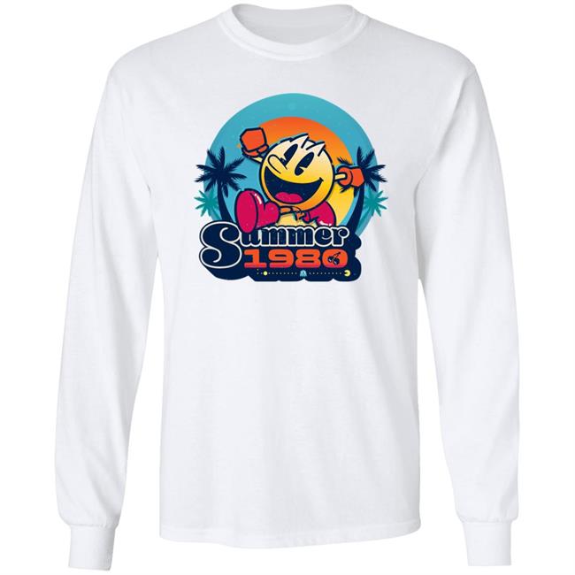 Pac-Man Summer 1980 Shirt Pac-Man Official Merch Pac-Man Museum Summer 1980 Shirt