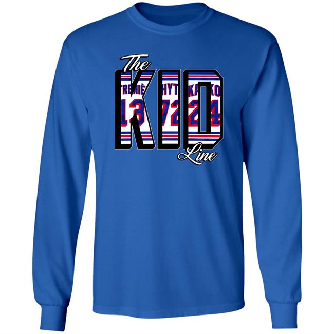 Webleedblue Merch The Kid Line Shirt No Quit In New York Rangers
