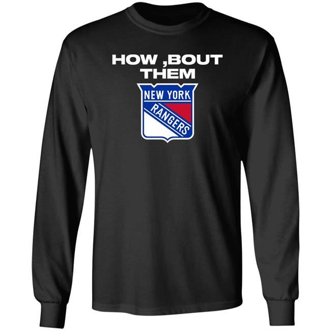 New York Rangers How 'Bout Them Shirt Webleedblue Merch