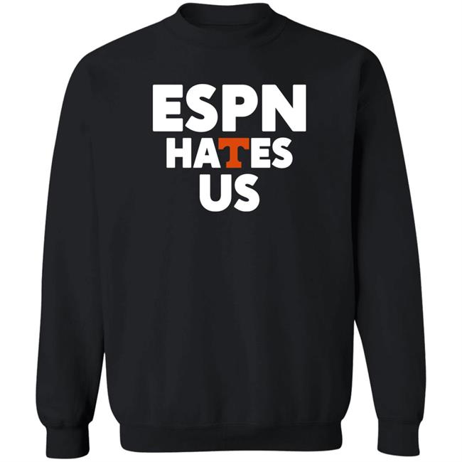 Espn Hates Us Shirt Swva Vol