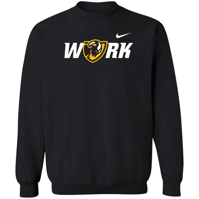 VCU Basketball Work T Shirt VCU_Hoops