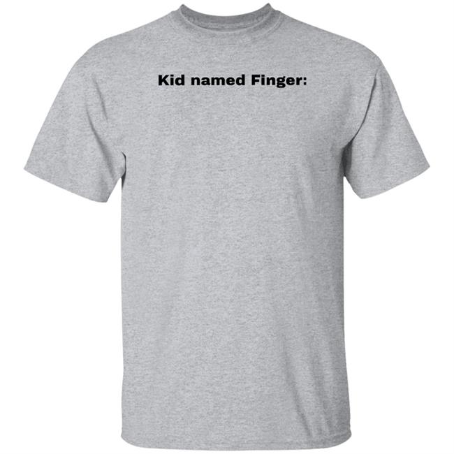 Kid Named Finger Shirt Bad Marvel Memes Avengersbad