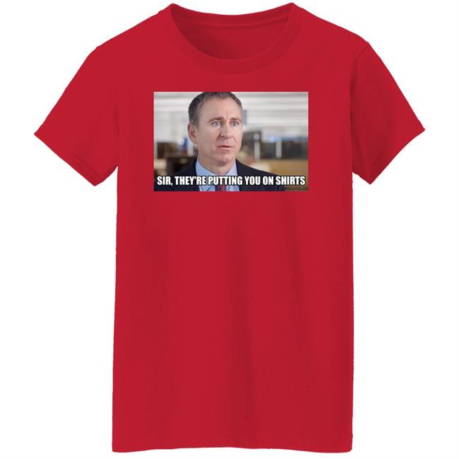 Ekru Gold Sir They're Putting You On Shirts Shirt Ken Griffin