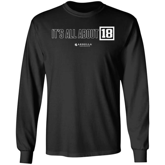 It's All About 18 Shirt Boston Celtics Arbella Insurance Game 3