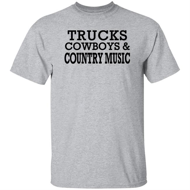 Trisha Yearwood Trucks Cowboys And Country Music Shirt