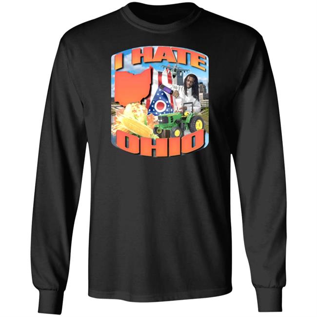 I Hate Ohio Shirt Crappy Worldwide Merch