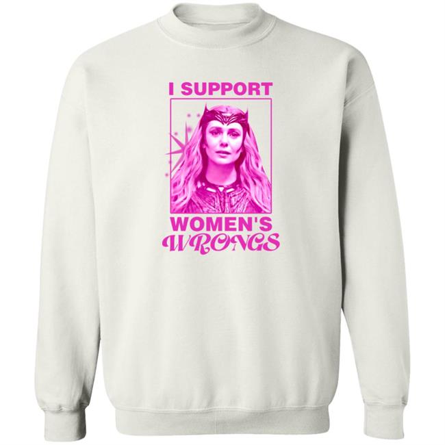 Shop Embercases Scarlet Witch I Support Women’S Wrongs Shirt Chaoticwxtch