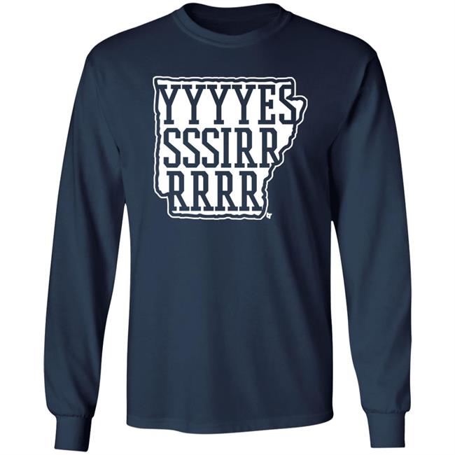 Yyyyes Sssirr Rrrr Shirt Breakingt Store Peter Burns Yessir Ark Shirt