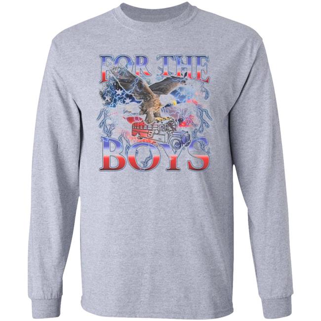 Barstool Sports Store For The Boys Usa Eagle Shirt Bussin' With The Boys Will Compton