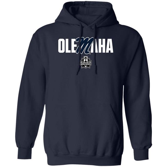 2022 Baseball Olemaha Cws Single Team Shirt Ole Miss Authentics Team Shop