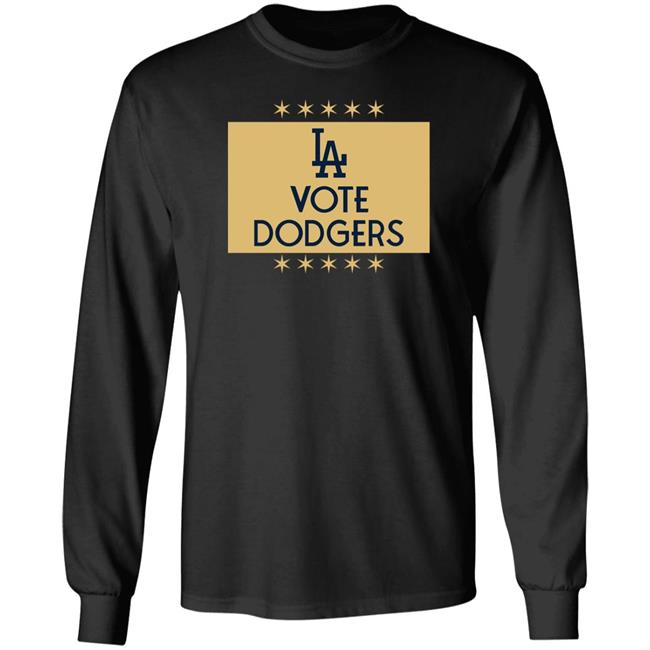 Los Angeles Dodgers Vote Dodgers T-Shirt