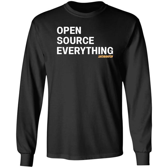Jack Mallers Open Source Everything Satsquatch Hoodie Satsquatch Merch