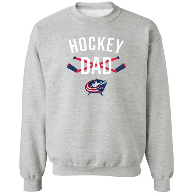 Columbus Blue Jackets Hockey Dad Shirt