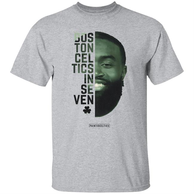 The Painted Celtics Boston Celtics In Seven Shirt Celticslife.Com