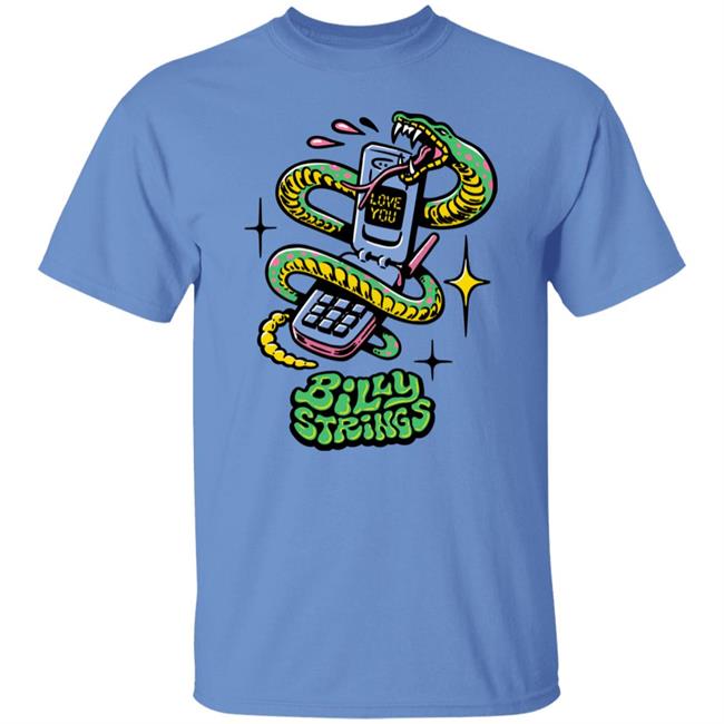 Billy Strings Store Snake Phone Shirt Summer 2022