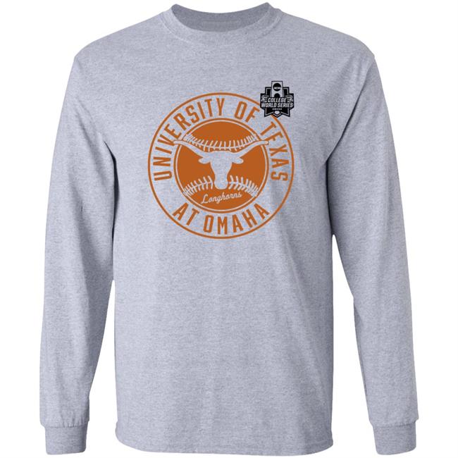 HookEm Texas Baseball Universitycoop Merch Texas Longhorns 2022 College World Series 38 Appearances Shirt