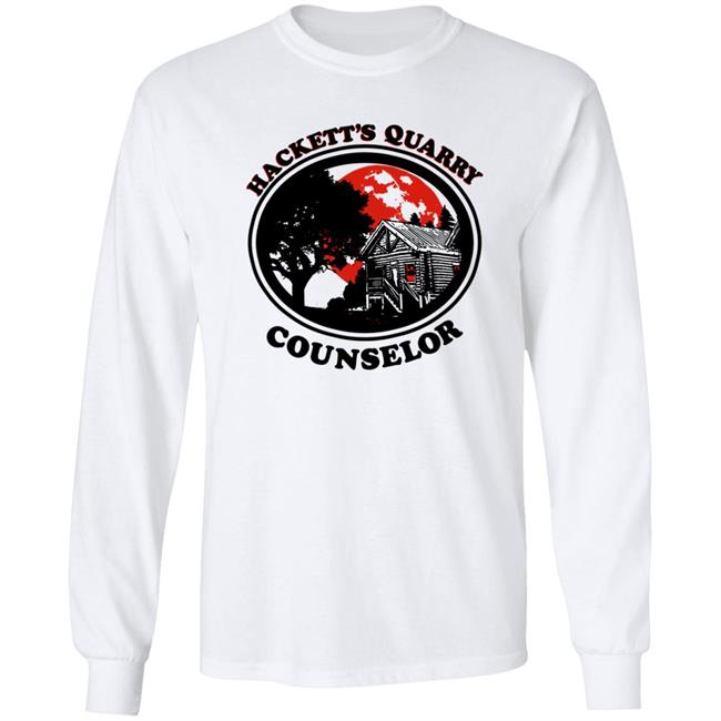 Zach Tinker Hackett's Quarry Counselor Shirt 2K Is Playing #Thequarry 2K Is Playing #Thequarry Zach Tinker Hackett's Quarry Counselor Shirt