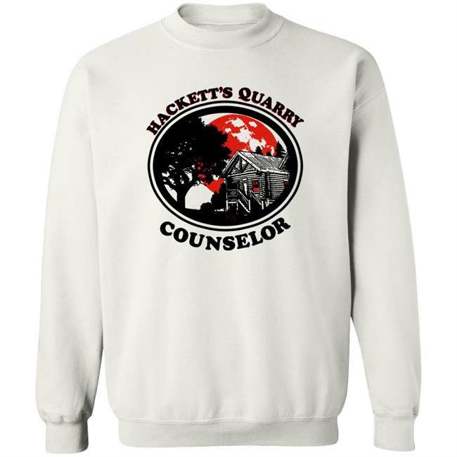 Zach Tinker Hackett's Quarry Counselor Shirt 2K Is Playing #Thequarry 2K Is Playing #Thequarry Hackett's Quarry Counselor Shirt Zach Tinker