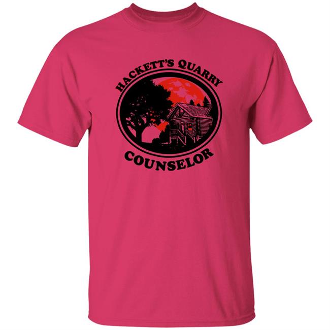 Zach Tinker Hackett's Quarry Counselor Shirt 2K Is Playing #Thequarry Hackett's Quarry Counselor Shirt Zach Tinker 2K Is Playing #Thequarry
