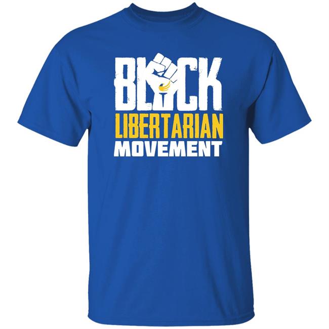 Black Libertarian Movement Shirt Maj Toure Maj Toure Black Libertarian Movement Shirt