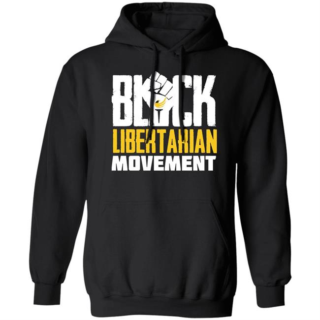 Black Libertarian Movement Shirt Maj Toure Maj Toure Black Libertarian Movement Shirt