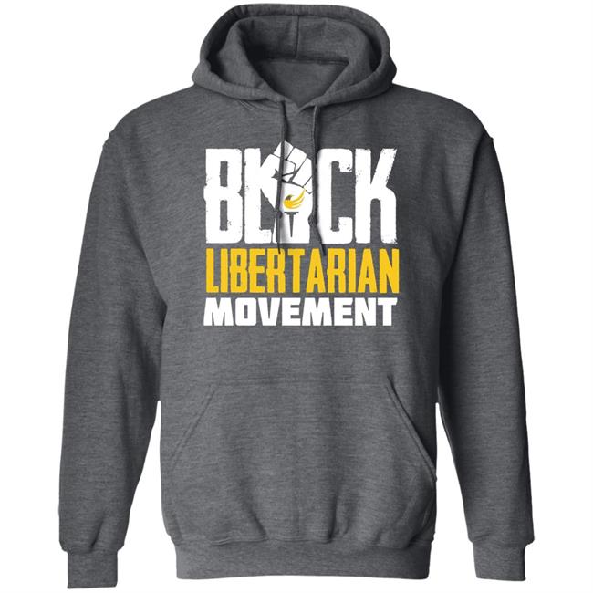 Black Libertarian Movement Shirt Maj Toure Maj Toure Black Libertarian Movement Shirt