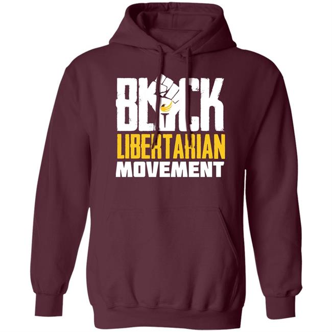 Black Libertarian Movement Shirt Maj Toure Maj Toure Black Libertarian Movement Shirt