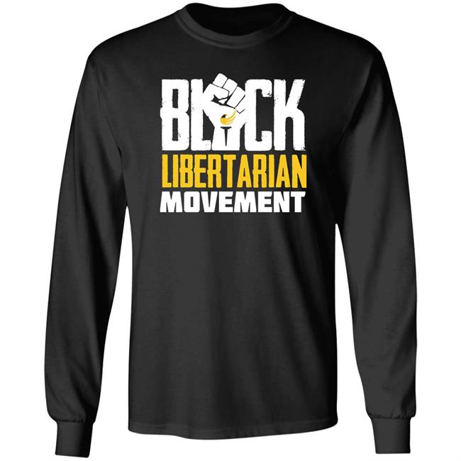 Black Libertarian Movement Shirt Maj Toure Maj Toure Black Libertarian Movement Shirt