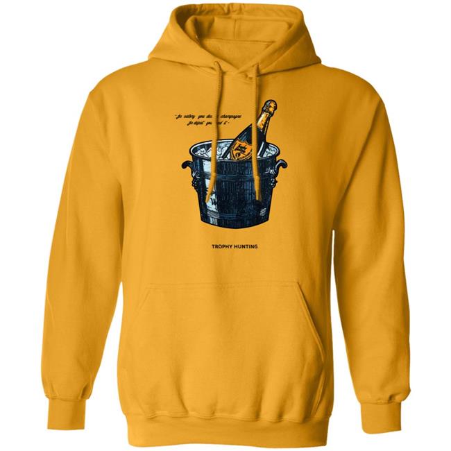 Champagne Bucket Hoodie Stephen Curry Golden State Warriors Golden State Warriors Stephen Curry Champagne Bucket Hoodie