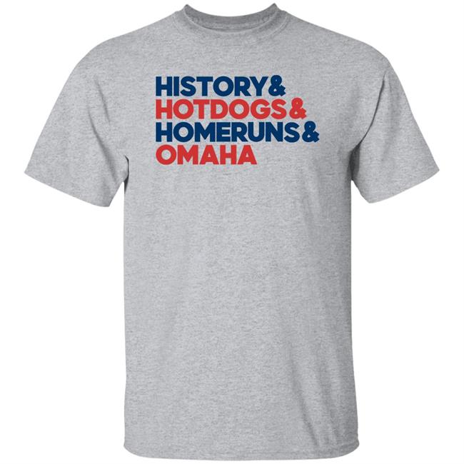 Cws2022 Alyssa Lang History Hotdogs Homeruns Omaha Shirt