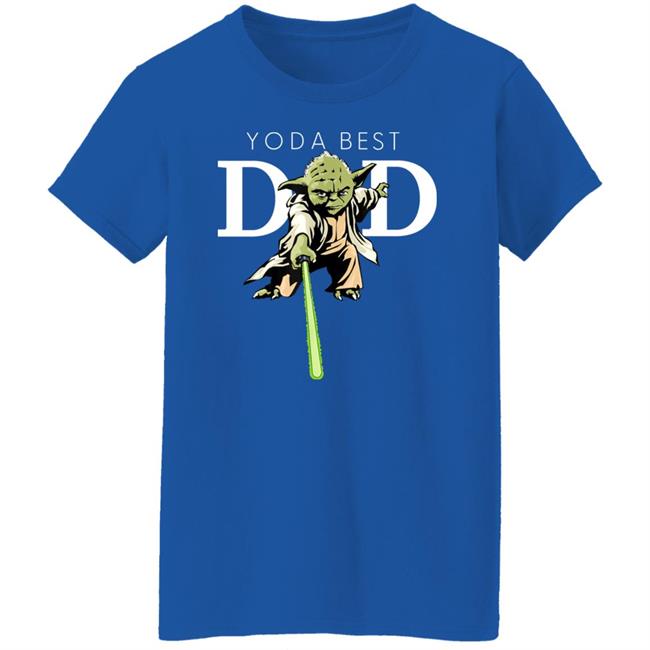 BrooklynDad Defiant Yoda Best Dad Shirt Yoda Lightsaber Best Dad Ever Shirt