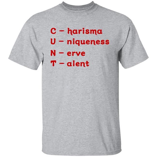 High End Homo Charisma Uniqueness Nerve Talent Shirt
