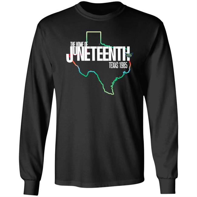 The Home Of Juneteenth Texas 1985 Shirt Reuben Lael Dallas Wings