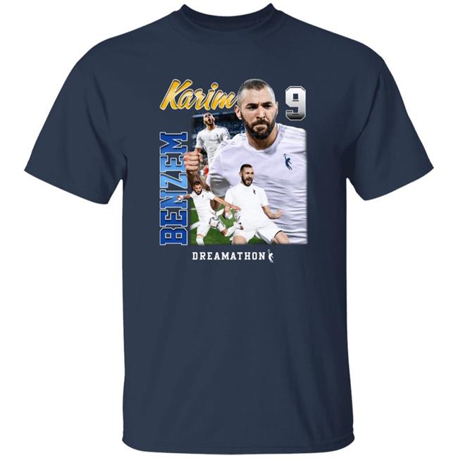 Dreamathon Merch Vini Jr 433 Karim Benzema 9 Dreams Shirt