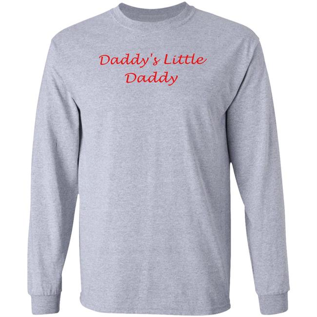 Disturbingshirt Daddy's Little Daddy Shirt Shirts With Threatening Aura