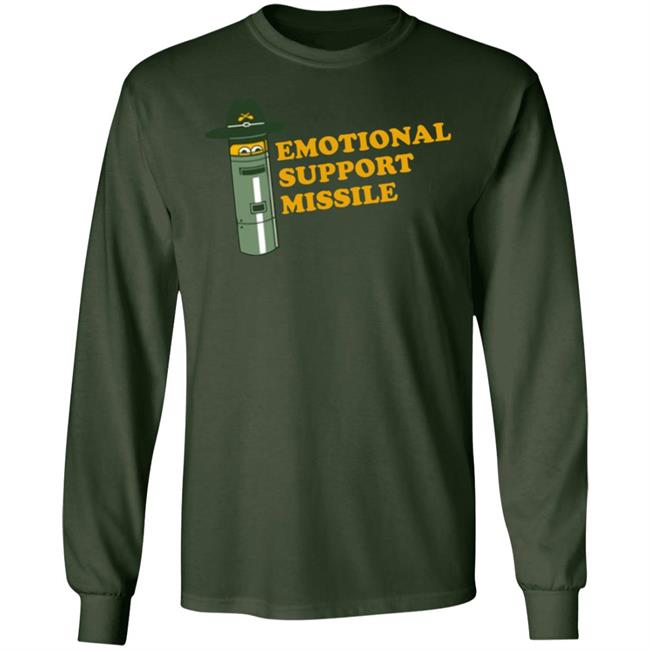 Everpress Store Nicholas Moran Emotional Support Missile Shirt