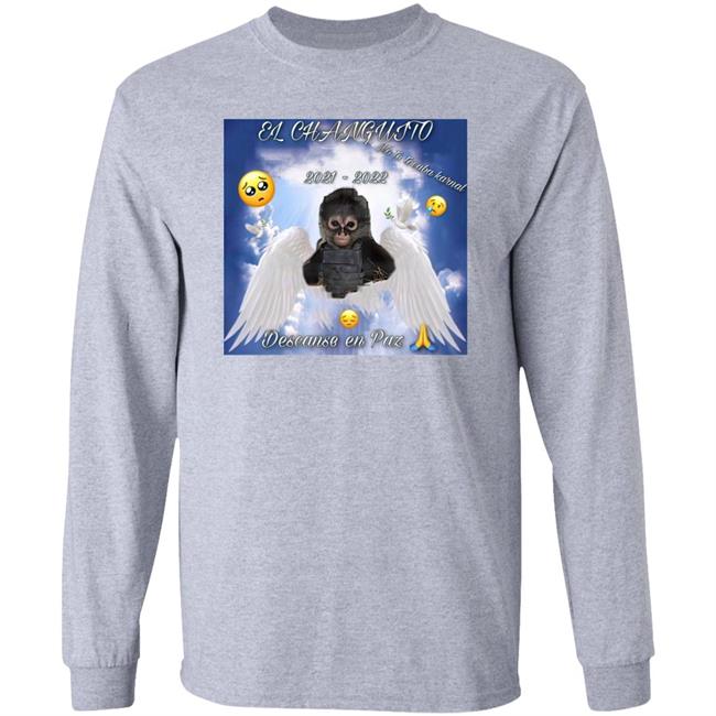 El Changuito Descanse En Paz 2021-2022 Shirt Xaniken El Changuito Sicario Monkey Shirt