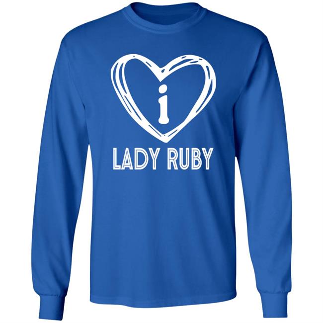 I Love Lady Ruby Shirt Ruby Freeman Testimony