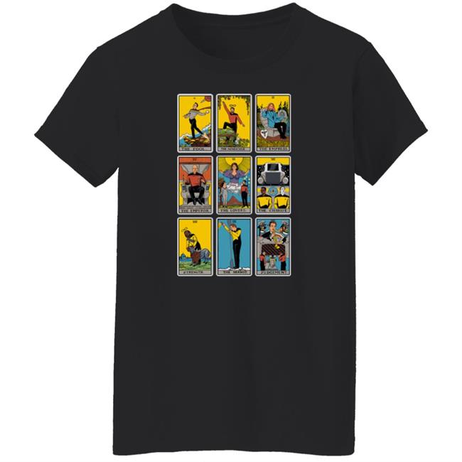 Jimllpaintit The Next Generation Tarot Spread Shirt Jim