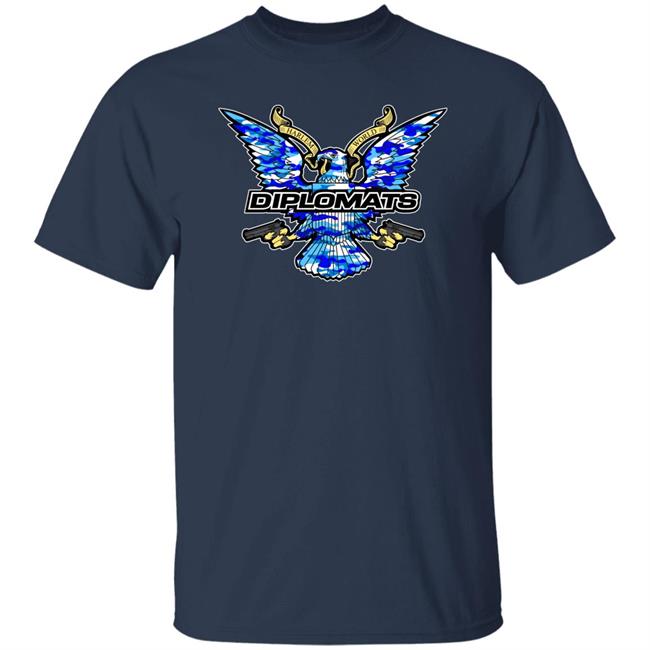 Hatchet Samuel Shaw Diplomats Shirt lack T Dipset Eagle Blue Camo Shirt Dipset Couture Merch
