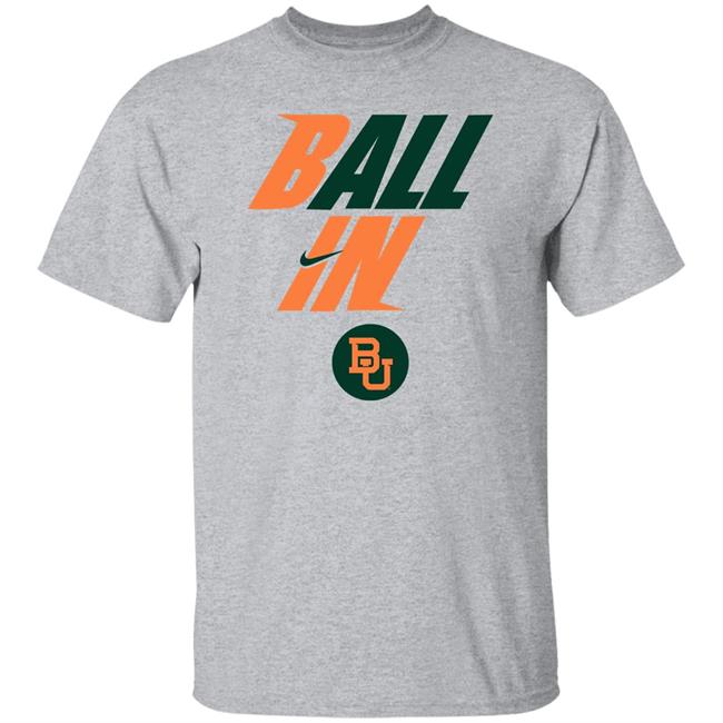 Ball In Baylor Men’s Basketball Long Sleeves T Shirt Baylor MBB