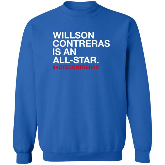 Obviousshirts Store Willson Contreras Is An All Star Shirt Chicago Cubs